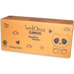 Velona Premium Bamboo Diaper newborn (Less than 5Kg) 150Pcs