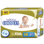 Velona Cuddles New Born (Less than 5Kg) 48Pcs