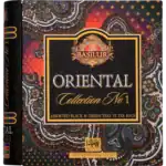 Basilur Tea Book - Assorted BLACK & GREEN Tea Bags (1.5gr X 8 & 2gr X 24 EN) X 6