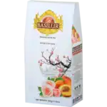 Basilur White Tea "Peach Rose" (20 Tea Bags) – 100gr X 6