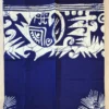 Batik Sarong for Men – Blue with Design
