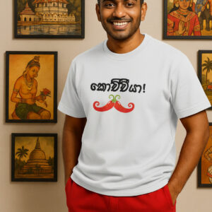 Grabster පට්ට T- shirt (White- L)