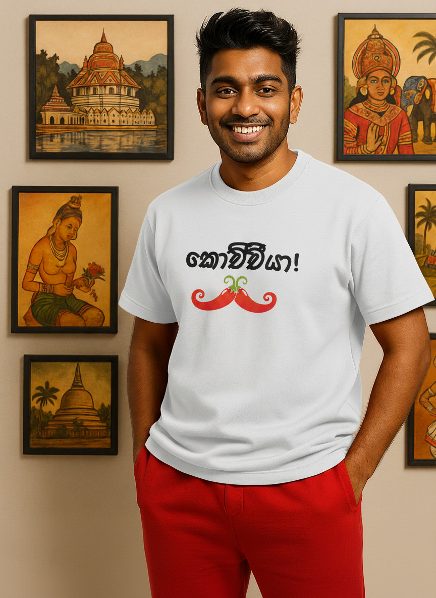 Grabster පට්ට T- shirt (White- L)
