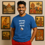 Grabster පට්ට T- shirt (Royal Blue-M)